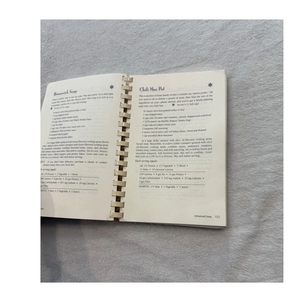 A Potful of Recipes JoAnna M Lund Healthy Exchanges Slow Cooker Cookbook 2001